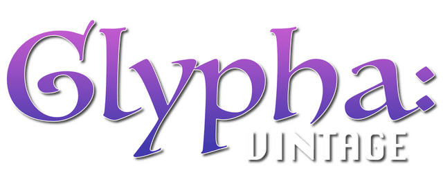 Логотип Glypha: Vintage