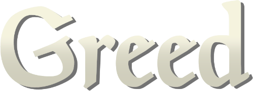 Логотип Greed