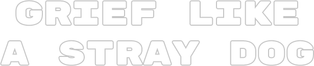 Логотип Grief like a stray dog