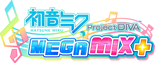 Логотип Hatsune Miku: Project DIVA Mega Mix+