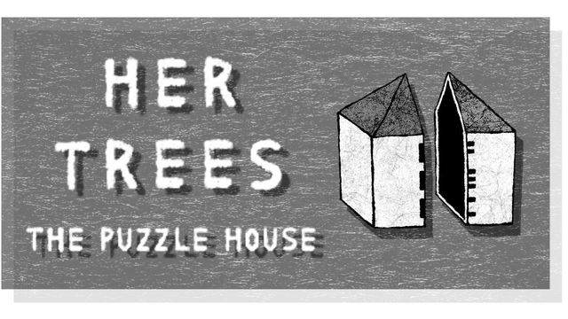 Логотип HER TREES: THE PUZZLE HOUSE