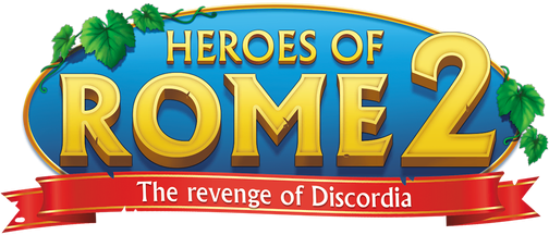 Логотип Heroes of Rome 2 - The Revenge of Discordia