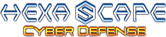 Логотип HexaScape: Cyber Defense