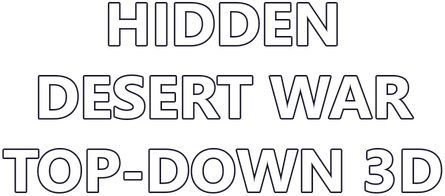 Логотип Hidden Desert War Top-Down 3D