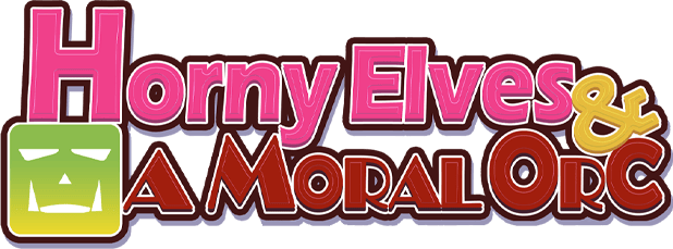 Логотип Horny Elves and a Moral Orc