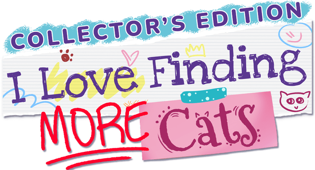 Логотип I Love Finding MORE Cats