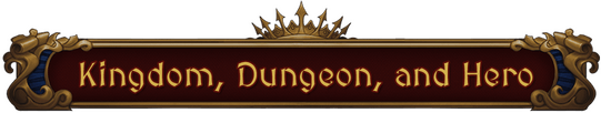 Логотип Kingdom, Dungeon, and Hero