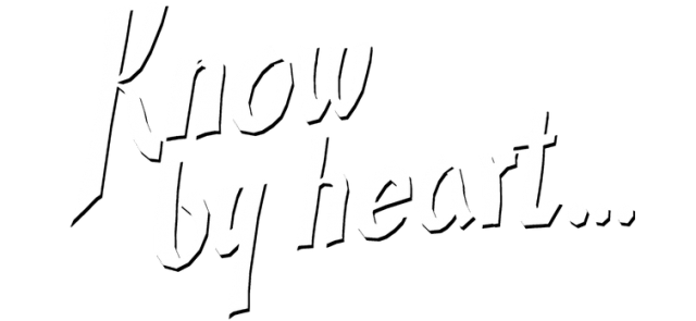 Логотип Know by heart... (Помни...)