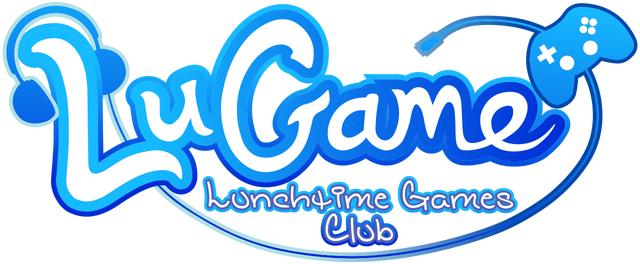 Логотип LuGame: Lunchtime Games Club!