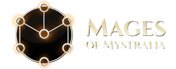 Логотип Mages of Mystralia