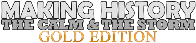Логотип Making History: The Calm and the Storm Gold Edition