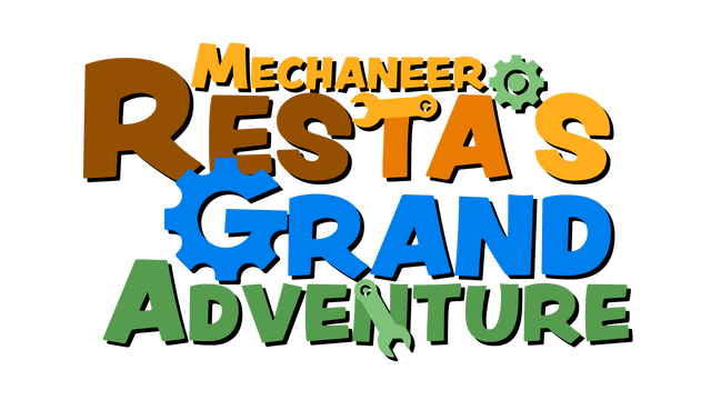 Логотип Mechaneer Resta's Grand Adventure