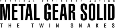 Логотип Metal Gear Solid - The Twin Snakes