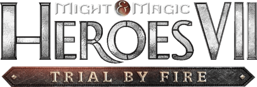 Логотип Might and Magic: Heroes 7 -Trial by Fire