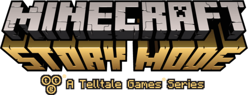 Логотип Minecraft: Story Mode - A Telltale Games Series