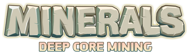 Логотип MINERALS: Deep Core Mining