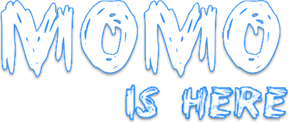 Логотип Momo is Here