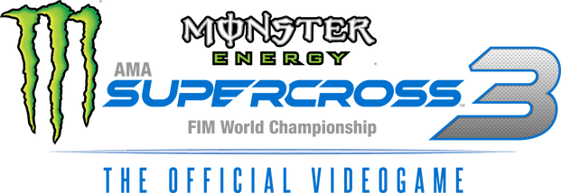 Логотип Monster Energy Supercross - The Official Videogame 3