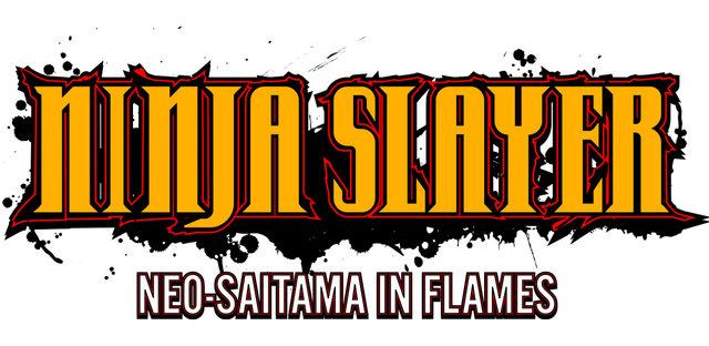Логотип NINJA SLAYER NEO-SAITAMA IN FLAMES