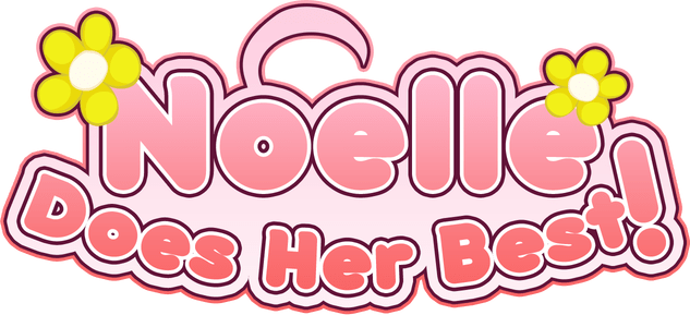 Логотип Noelle Does Her Best!