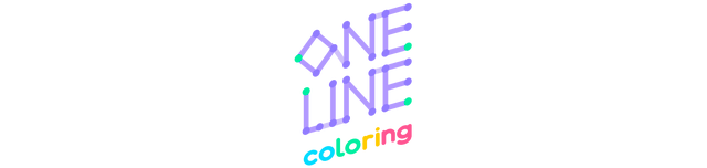Логотип One Line Coloring