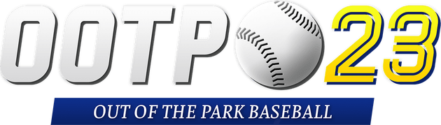Логотип Out of the Park Baseball 23
