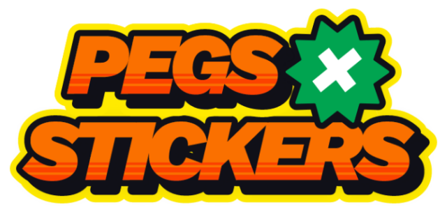 Логотип Pegs X Stickers