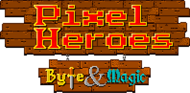 Логотип Pixel Heroes: Byte and Magic