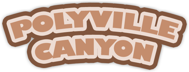 Логотип Polyville Canyon