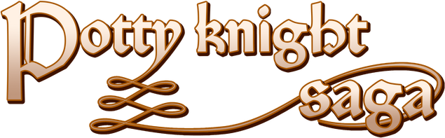 Логотип Potty Knight Saga