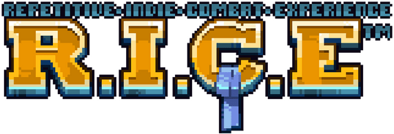 Логотип RICE - Repetitive Indie Combat Experience
