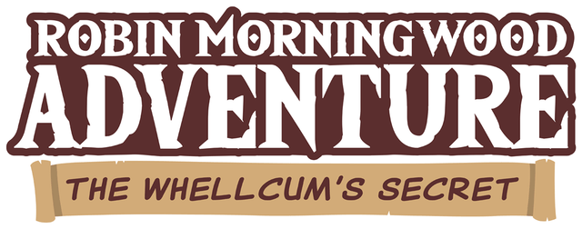 Логотип Robin Morningwood Adventure - A gay RPG