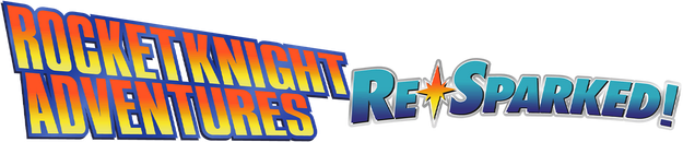 Логотип Rocket Knight Adventures: Re-Sparked Collection