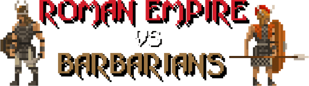 Логотип Roman Empire vs. Barbarians