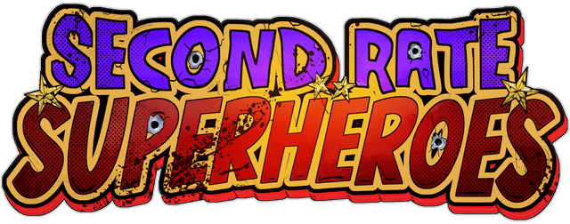 Логотип Second Rate Superheroes