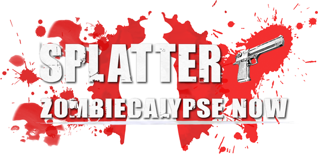 Логотип Splatter - Zombiecalypse Now