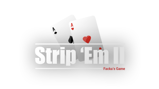 Логотип Strip 'Em 2: Facka's Game