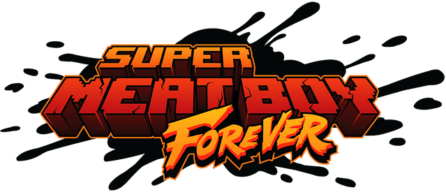 Логотип Super Meat Boy Forever
