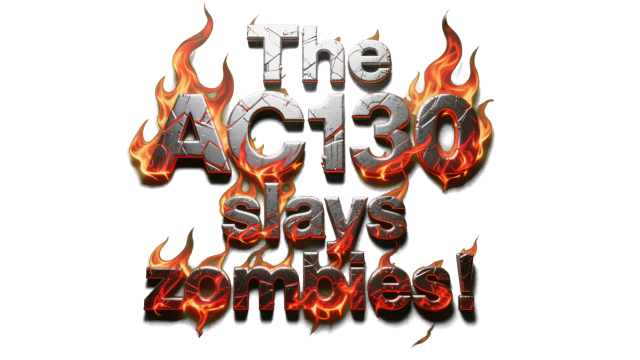 Логотип The AC130 slays the zombies