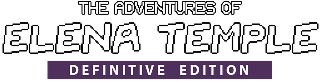 Логотип The Adventures of Elena Temple: Definitive Edition
