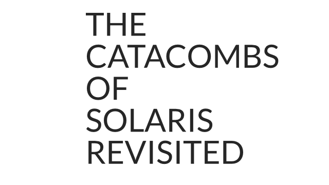 Логотип The Catacombs of Solaris Revisited