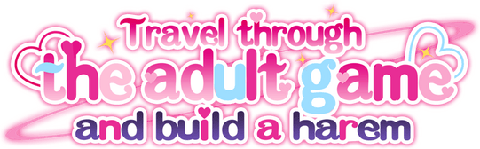 Логотип Travel through the adult game and build a harem