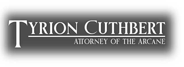 Логотип Tyrion Cuthbert: Attorney of the Arcane