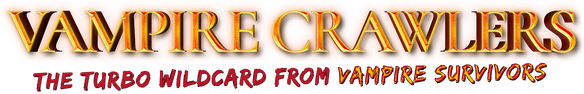 Логотип Vampire Crawlers: The Turbo Wildcard from Vampire Survivors