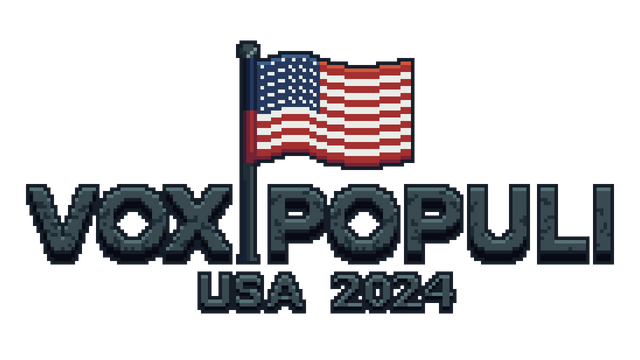 Логотип Vox Populi: USA 2024