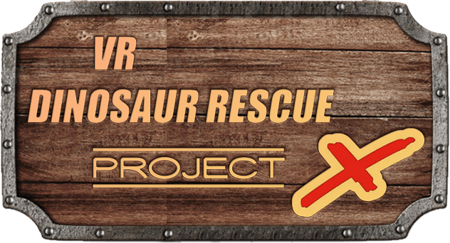 Логотип VR DINOSAUR RESCUE Project X
