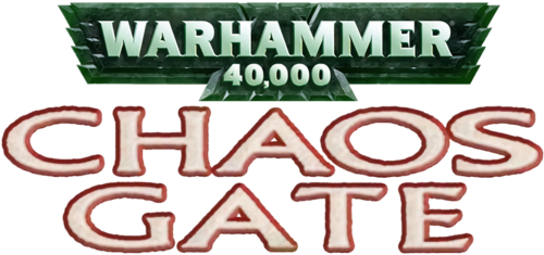 Логотип Warhammer 40000: Chaos Gate