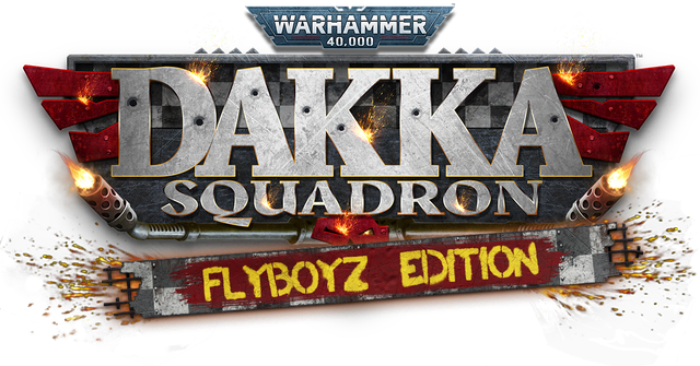 Логотип Warhammer 40,000: Dakka Squadron - Flyboyz Edition