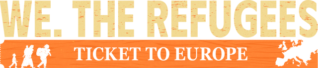 Логотип We. The Refugees: Ticket to Europe