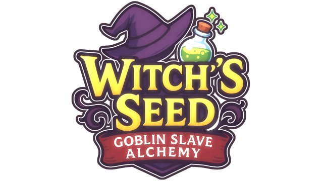 Логотип Witch's Seed: Goblin Slave Alchemy